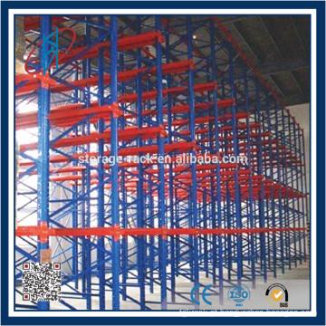 Drive Through Industrial Metal Pallet Rack